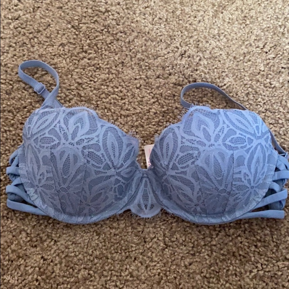 Victoria Secret light blue/grey bra(can bundle)